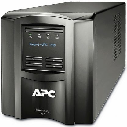 SMT750ICAPC Smart-UPS、 Line Interactive、 750VA、 Tower、 230V、 6x IEC C13 outlets、 SmartConnect Port+SmartSlot、 AVR、 LCDシュナイダーエレクトリック㈱