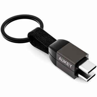 CB-CC16-BK<BR>ケーブル Circlet Series [USB Type-C to USB Type-C] 10cm ブラック<BR>ＡＵＫＥＹ