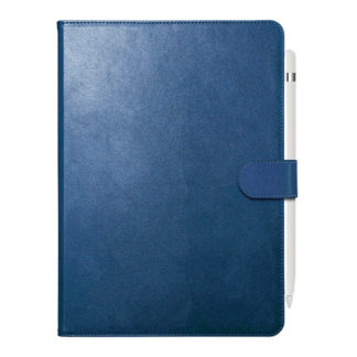 BSIPD22109CL2BL<BR>iPad10.9用 2アングルレザーケース ブルー<BR>㈱バッファロー（サプライ）