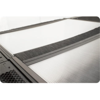 ICTPR-W1200<BR>サーバールームコンテインメントパネル アイルカバー 天井パネルセット 連結用 W1200H700<BR>㈱バーテック
