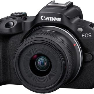 5811C011<BR>ミラーレスカメラ EOS R50・RF-S18-45 IS STMレンズキット （ブラック）<BR>キヤノン㈱