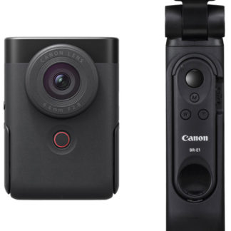 5947C013<BR>ビデオカメラ PowerShot V10 BK（ブラック） トライポッドグリップキット<BR>キヤノン㈱