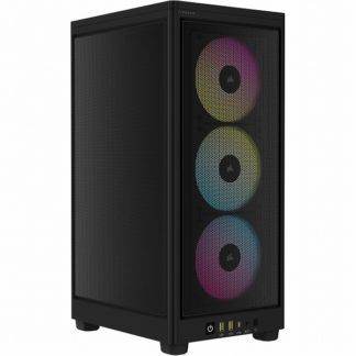 CC-9011246-WW<BR>ミニタワー型PCケース iCUE 2000D RGB AIRFLOW - ITX Tower - Black<BR>ＣＯＲＳＡＩＲ