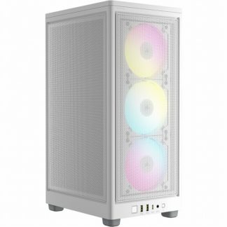 CC-9011247-WW<BR>ミニタワー型PCケース iCUE 2000D RGB AIRFLOW - ITX Tower - White<BR>ＣＯＲＳＡＩＲ