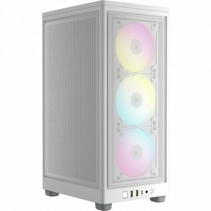 CC-9011247-WWミニタワー型PCケース iCUE 2000D RGB AIRFLOW - ITX Tower - WhiteＣＯＲＳＡＩＲ