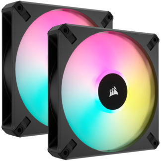CO-9050156-WW<BR>ケースファン AF140 RGB ELITE Dual Pack with Lighting Node CORE XT<BR>ＣＯＲＳＡＩＲ