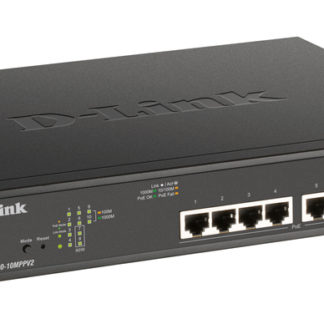 DGS-1100-10MPPV2/A3<BR>DGS-1100-10MPPV2 ギガビットL2 Easyスマートスイッチ、802.3bt PoE++対応(最大242W給電)、10/100/1000BASE-T×8 (6 PoE+/2 PoE++)、SFPスロット×2<BR>ディーリンクジャパン㈱