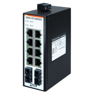 DEH-GTX8SS2<BR>産業用イーサネットスイッチングハブ ギガビット8ポート SC2ポート シングルモード<BR>ダイヤトレンド㈱