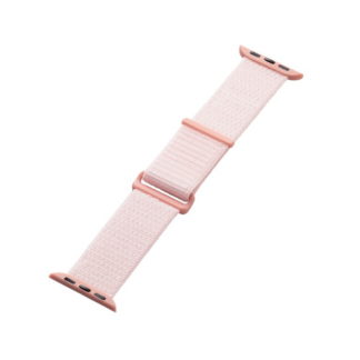 AW-41BDFBPN<BR>Apple Watch 41/40/38mm用バンド/ファブリック/ピンク<BR>エレコム㈱