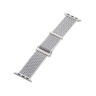 AW-41BDFBWH<BR>Apple Watch 41/40/38mm用バンド/ファブリック/ホワイト<BR>エレコム㈱