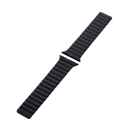 AW-41BDMAGBKApple Watch 41/40/38mm用バンド/マグネット/シリコン/ブラックエレコム㈱