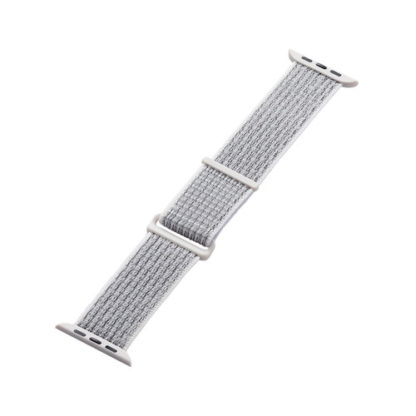 AW-45BDFBWHApple Watch 49/45/44/42mm用バンド/ファブリック/ホワイトエレコム㈱