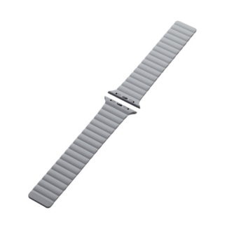 AW-45BDMAGGY<BR>Apple Watch 49/45/44/42mm用バンド/マグネット/シリコン/グレー<BR>エレコム㈱