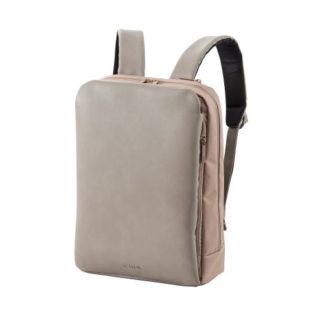 BM-UMBP01GY<BR>バックパック/ビジネスバックパック/REFLOK/2way/14インチ/グレージュ<BR>エレコム㈱
