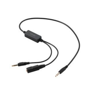 HSAD-GMMA20BK<BR>ゲーミングアナログミキサー/ケーブル一体型タイプ/ブラック<BR>エレコム㈱