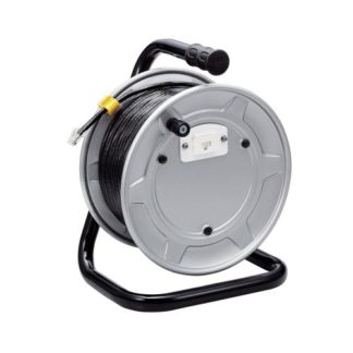 LD-GPAD/BK30<BR>LANケーブル/Cat6A準拠/ドラム巻き取り式/30m<BR>エレコム㈱