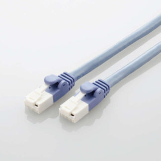 LD-GPT/BU3/RS2<BR>LANケーブル/CAT6準拠/EU RoHS指令準拠/爪折れ防止/簡易パッケージ仕様/3m/ブルー/20個セット<BR>エレコム㈱