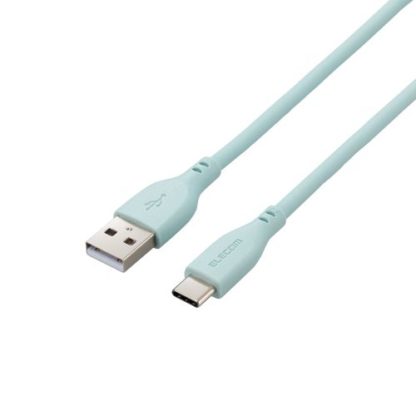 MPA-ACSS10GNUSB-A to USB Type-Cケーブル/なめらか/1.0m/パールグリーンエレコム㈱