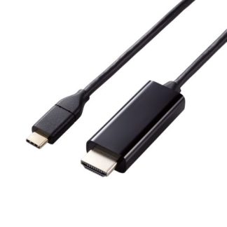 MPA-CHDMI30BK映像変換ケーブル/USB Type-C - HDMI/ミラーリング対応/60Hz/3.0m/ブラックエレコム㈱
