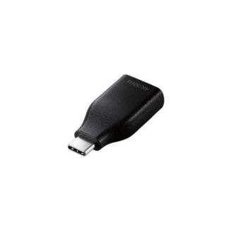 MPA-CHDMIADBK映像変換アダプター/USB Type-C - HDMI/30Hz/コンパクト/ブラックエレコム㈱