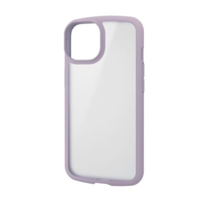 PM-A22ATSLFCSPLiPhone 14/iPhone 13用ハイブリッドケース/TOUGH SLIM LITE/フレームカラー/背面クリア/シルキークリア/ラベンダーエレコム㈱