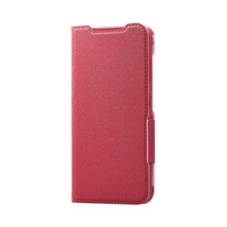 PM-G231PLFUJPND<BR>Galaxy S23 (SC-51D/SCG19)用レザーケース/手帳型/UltraSlim/Flowers/薄型/超軽量/磁石付き/ディープピンク<BR>エレコム㈱