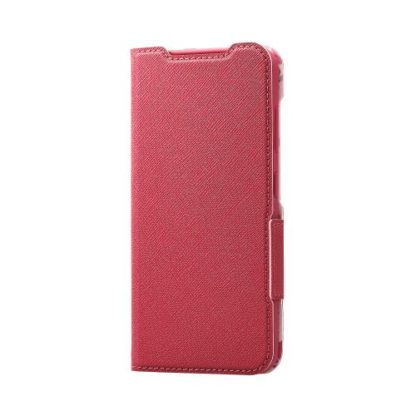 PM-G231PLFUJPNDGalaxy S23 (SC-51D/SCG19)用レザーケース/手帳型/UltraSlim/Flowers/薄型/超軽量/磁石付き/ディープピンクエレコム㈱