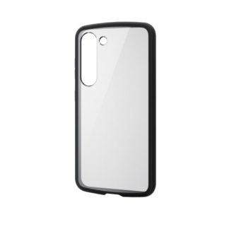 PM-G231TSLFCBK<BR>Galaxy S23 (SC-51D/SCG19)用ハイブリッドケース/TOUGH SLIM LITE/フレームカラー/背面クリア/ブラック<BR>エレコム㈱