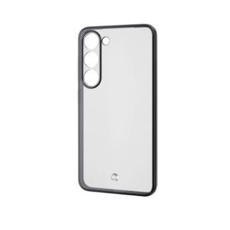 PM-G231UCTMKBK<BR>Galaxy S23 (SC-51D/SCG19)用ソフトケース/メタリックフレーム/極限保護/ブラック<BR>エレコム㈱
