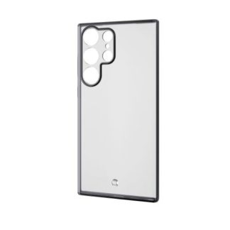 PM-G232UCTMKBK<BR>Galaxy S23 Ultra (SC-52D/SCG20)用ソフトケース/メタリックフレーム/極限保護/ブラック<BR>エレコム㈱