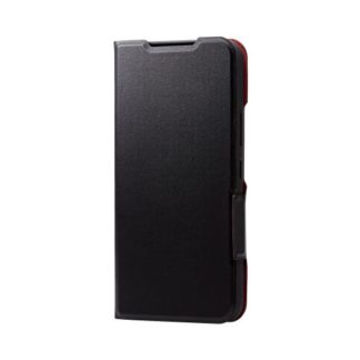 PM-G233PLFUBK<BR>Galaxy A54 5G (SC-53D/SCG21)用レザーケース/手帳型/UltraSlim/薄型/超軽量/磁石付き/ブラック<BR>エレコム㈱