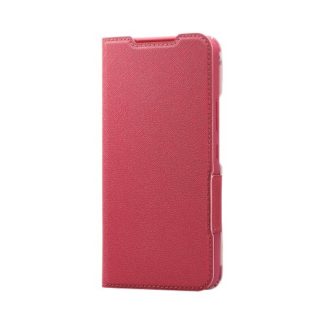 PM-G233PLFUJPND<BR>Galaxy A54 5G (SC-53D/SCG21)用レザーケース/手帳型/UltraSlim/Flowers/薄型/超軽量/磁石付き/ディープピンク<BR>エレコム㈱