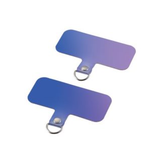 P-STHD1ACR<BR>ストラップホールシート/1口タイプ/2枚入り/オーロラ<BR>エレコム㈱