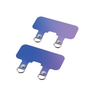P-STHD2ACR<BR>ストラップホールシート/2口タイプ/2枚入り/オーロラ<BR>エレコム㈱