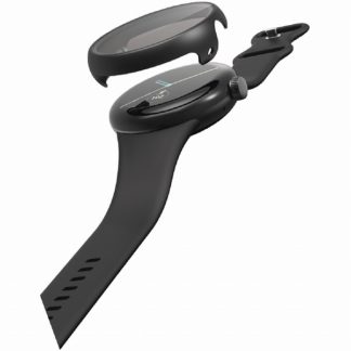 SW-PI221FCGBK<BR>Google Pixel Watch用フルカバーケース/ガラス/ブラック<BR>エレコム㈱