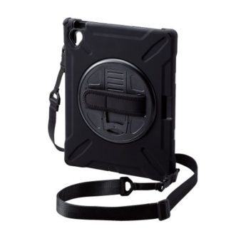 TB-A22RHVHBK<BR>iPad 10.9inch(第10世代)用フルプロテクトケース/ショルダーベルト付/スタンド付/Apple Pencil収納/ブラック<BR>エレコム㈱