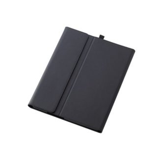 TB-MSP9PLF2BK<BR>Surface Pro 9用ソフトレザーケース/フリーアングル/タッチペン収納/キーボード対応/ブラック<BR>エレコム㈱