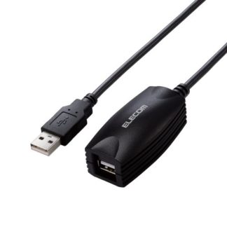 USB2-EXC50USB2.0ケーブル/延長/5m/ブラックエレコム㈱