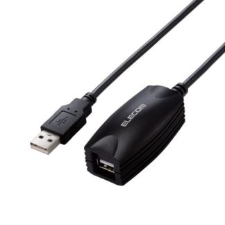 USB2-EXC50<BR>USB2.0ケーブル/延長/5m/ブラック<BR>エレコム㈱