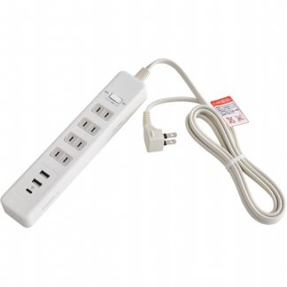 WLS-4322SUC(W)<BR>コード付USBタップPD20W<BR>朝日電器㈱（ＥＬＰＡ）