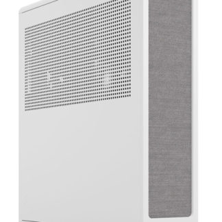 FD-C-RID1N-12<BR>Mini-ITX対応スリム型PCケース Ridge PCIe 4.0 White<BR>ＦＤ　Ｓｗｅｄｅｎ（Ｆｒａｃｔａｌ）