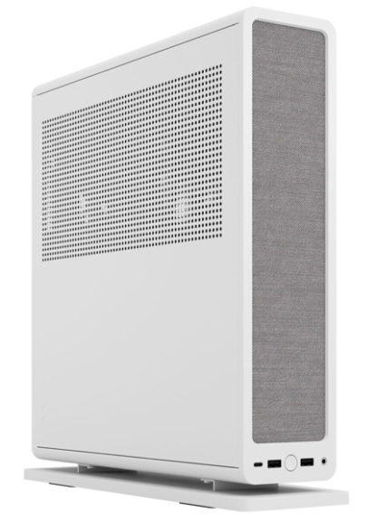 FD-C-RID1N-12Mini-ITX対応スリム型PCケース Ridge PCIe 4.0 WhiteＦＤ　Ｓｗｅｄｅｎ（Ｆｒａｃｔａｌ）