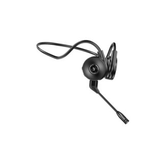 GP-HSB2BJ<BR>Bluetooth(R)対応 骨伝導ヘッドセット ブームマイク付き ブラック（子ども/女性用）<BR>ゴッパ（同）