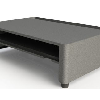 DS400G<BR>机上ラック 幅400mm グレー<BR>㈱一ノ坪製作所