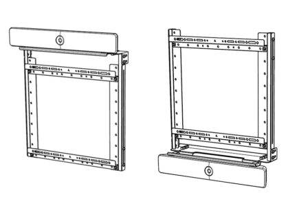 TCVM-WRB4040Room Bar用マウントキット4040㈱一ノ坪製作所