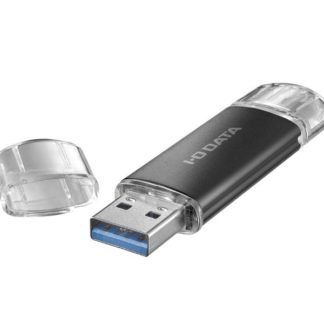 U3C-STD128G/KUSB-A＆USB-C搭載USBメモリー（USB3.2 Gen1） 128GB ブラック㈱アイ・オー・データ機器