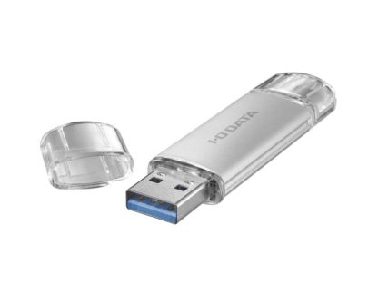 U3C-STD16G/SUSB-A＆USB-C搭載USBメモリー（USB3.2 Gen1） 16GB シルバー㈱アイ・オー・データ機器