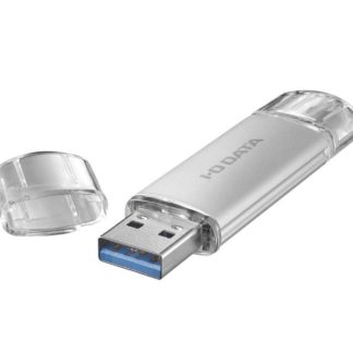 U3C-STD32G/S<BR>USB-A＆USB-C搭載USBメモリー（USB3.2 Gen1） 32GB シルバー<BR>㈱アイ・オー・データ機器