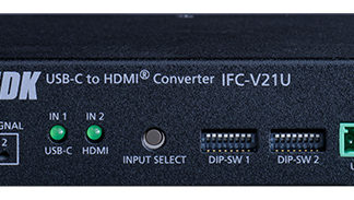 IFC-V21U2入力1出力 USB-C to HDMIコンバーター㈱アイ・ディ・ケイ