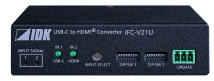 IFC-V21U2入力1出力 USB-C to HDMIコンバーター㈱アイ・ディ・ケイ